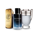 Kit 2+1 Grátis! One Million, Sauvage e Invictus (100ml)