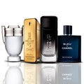 Invictus + One Million + 212 VIP Black + Bleu de Chanel 100 ml